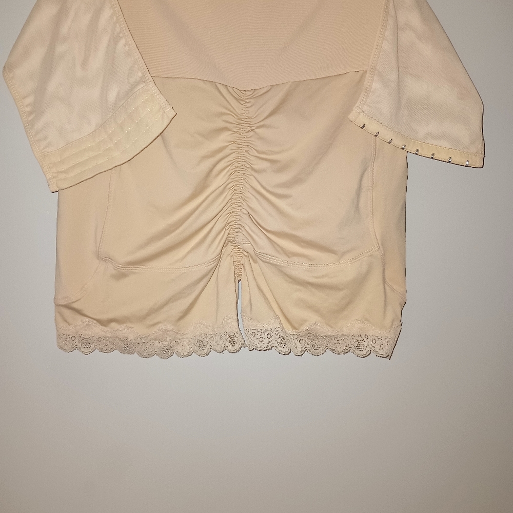 Women's pull up high waist mid thigh body shaper with pockets for Butt pads 4XL